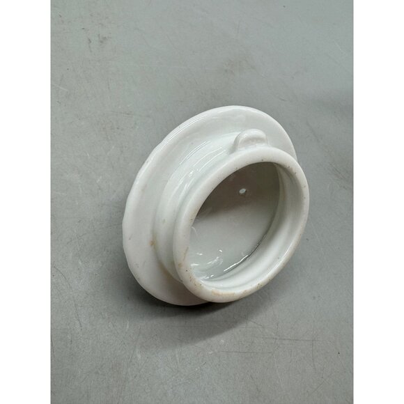 lefton goffon Rose Bone China Gold Trim Floral Pattern Japan Teapot Lid 7236READ - Picture 11 of 13